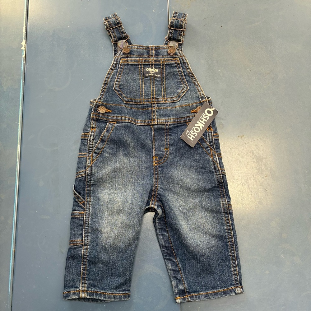 OshKosh B'gosh Blue Denim Overalls